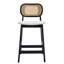 Upholstered Faux Leather Bar Stool-1646108532-1646108534