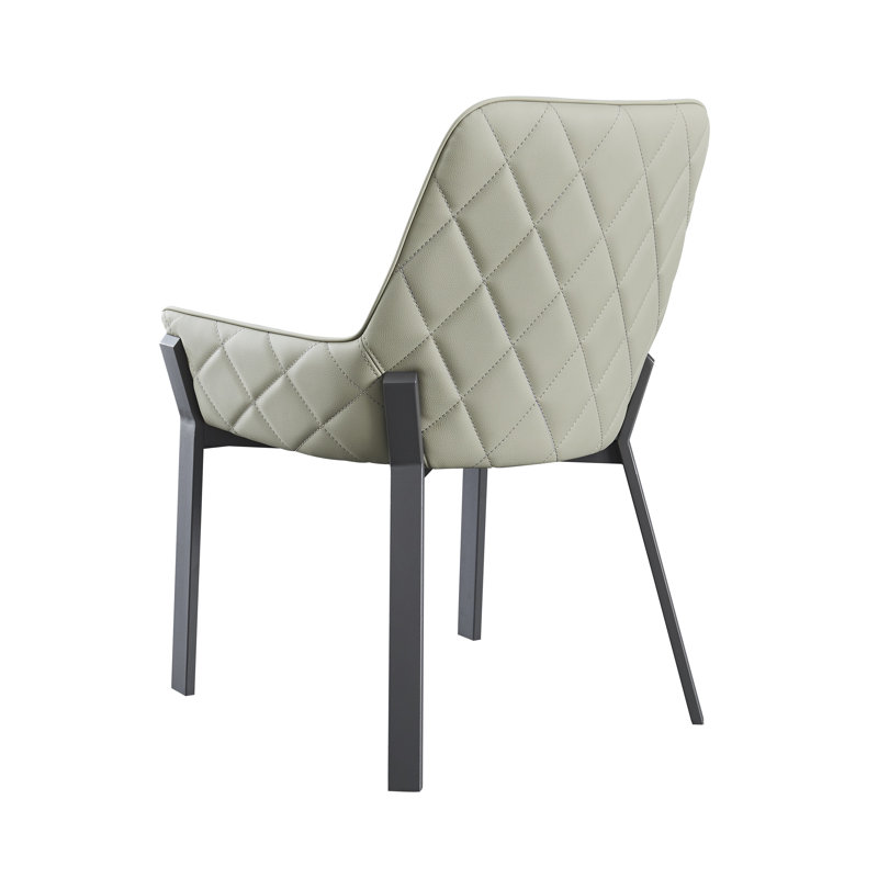 Chaise Mc Venice gris foncé, Taupe