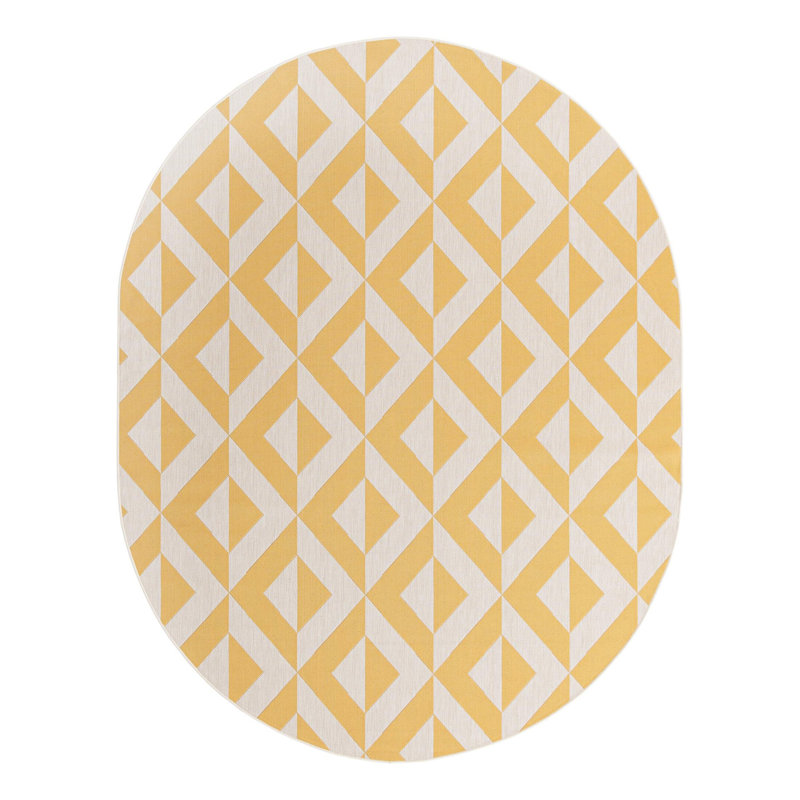 Svetlana Napa Indoor/Outdoor Rug, Oval 7'10" x 10'