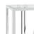 Wildomar 43.3'' Glass Top Console Table