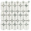 Carrelage mural en marbre blanc et vert Ming