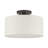 Darian Fabric Semi Flush Mount-868868131-868868135