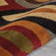 Tapis multicolore à motif abstrait Seburn-19341195