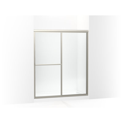 Deluxe - W x 70'' H Single Added Door Framed Shower Door with