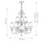 Bellville 10 - Light Shaded Chandelier-28240244