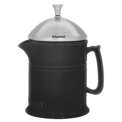 Ceramic French Press With Stainless Steel Plunger