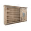 3 Piece Mango Solid Wood Tiered Shelf