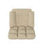 Le fauteuil inclinable Granada en kaki