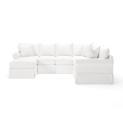 Amari Slipcovered U-Sectional