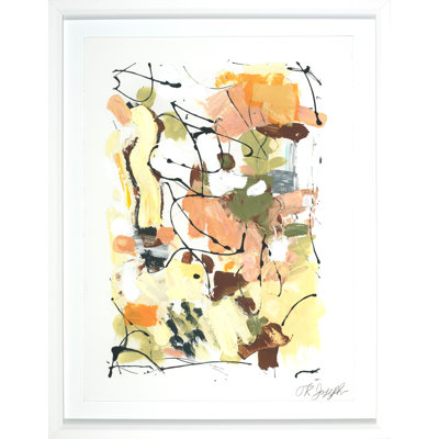 Juno 3 par T.R. Joseph - Peinture encadrée sur papier