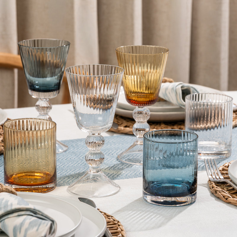 Ensemble de 2 verres Sausalito, Clair