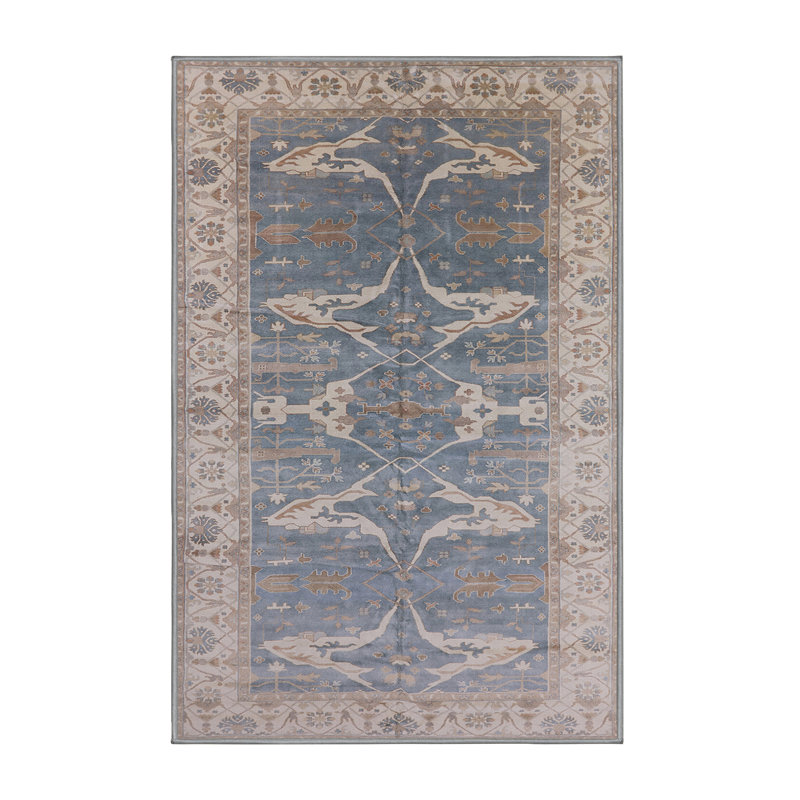 Oriental Indoor Rug, Rectangle 6' x 9'