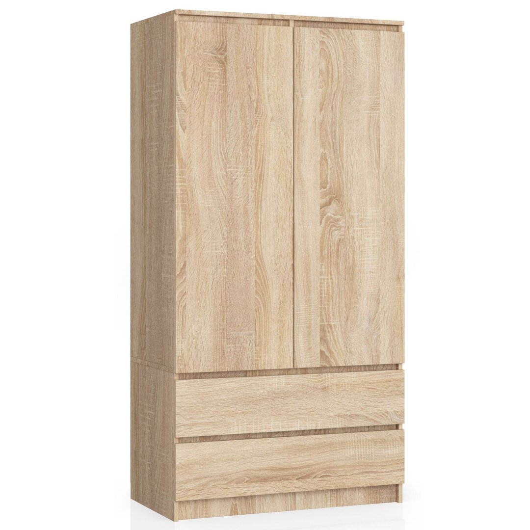 Phoebe 2-türiger Kleiderschrank