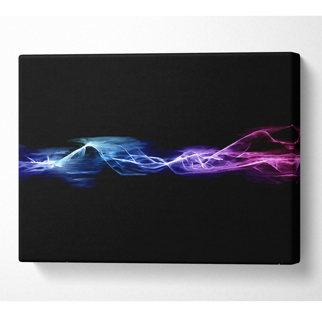 Vibrant Smoke Trails - Kunstdrucke auf Leinwand