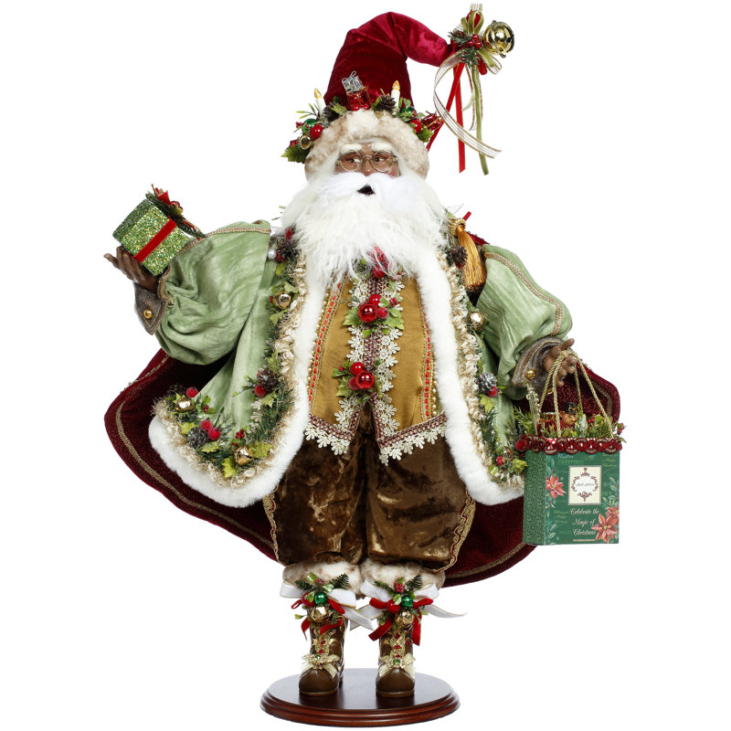 Père afro-américain Kris Kringle - 24 pouces