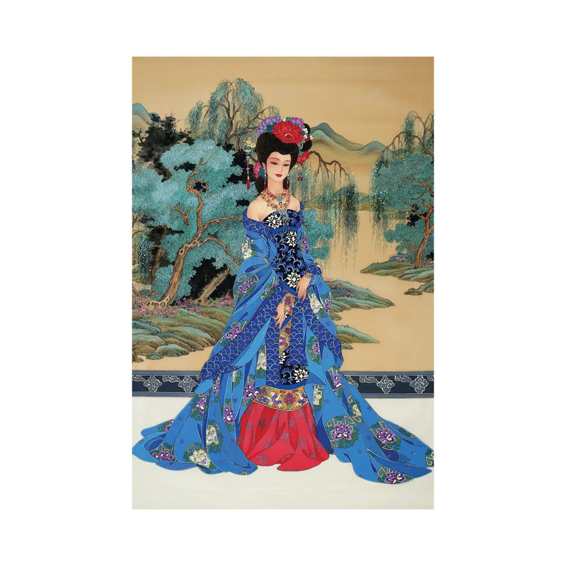 Beloved - Painting on Canvas, Wrapped Canvas, 30.48 cm H x 45.72 cm W