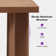 Rectangular HPL Outdoor Dining Table