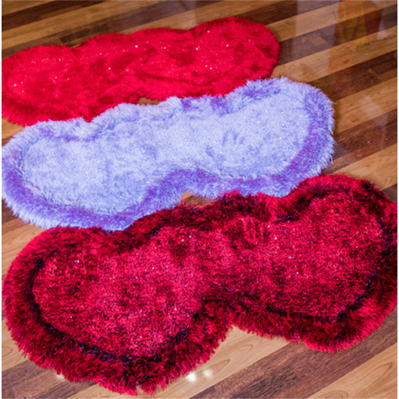 Tapis lavande touffeté à la main Mojica