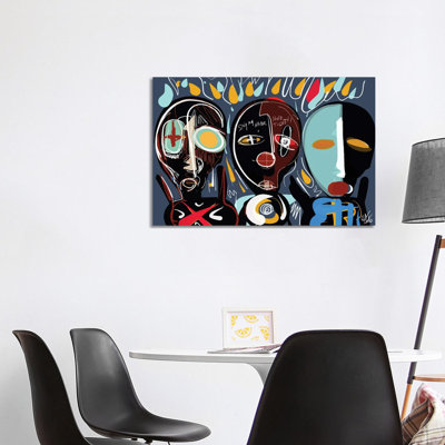 «We Are A Family» par Emmanuel Signorino, impression sur toile tendue