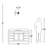 Amado 2 Light Wall Sconce-68509603