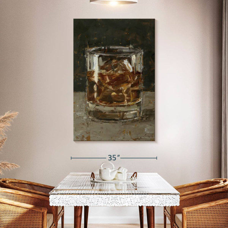 Yarlin The Hard Stuff I, 51" H x 34" W