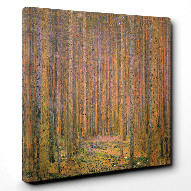 Gustav Klimt - Wrapped Canvas Painting, 35cm H x 35cm W