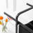 110l 2 Laundry Basket With Lid And Sorting Cards, Black Cloth For Clothes & Hamper Lid, Cards , Storage