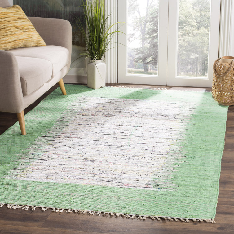 Parikh Hand Woven Cotton Abstract Rug