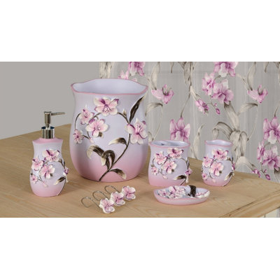 Ensemble d'accessoires de salle de bain Janette, 5 pièces