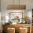 39" Modern 5-Light Dimmable Brass Oval Kitchen Island Chandelier