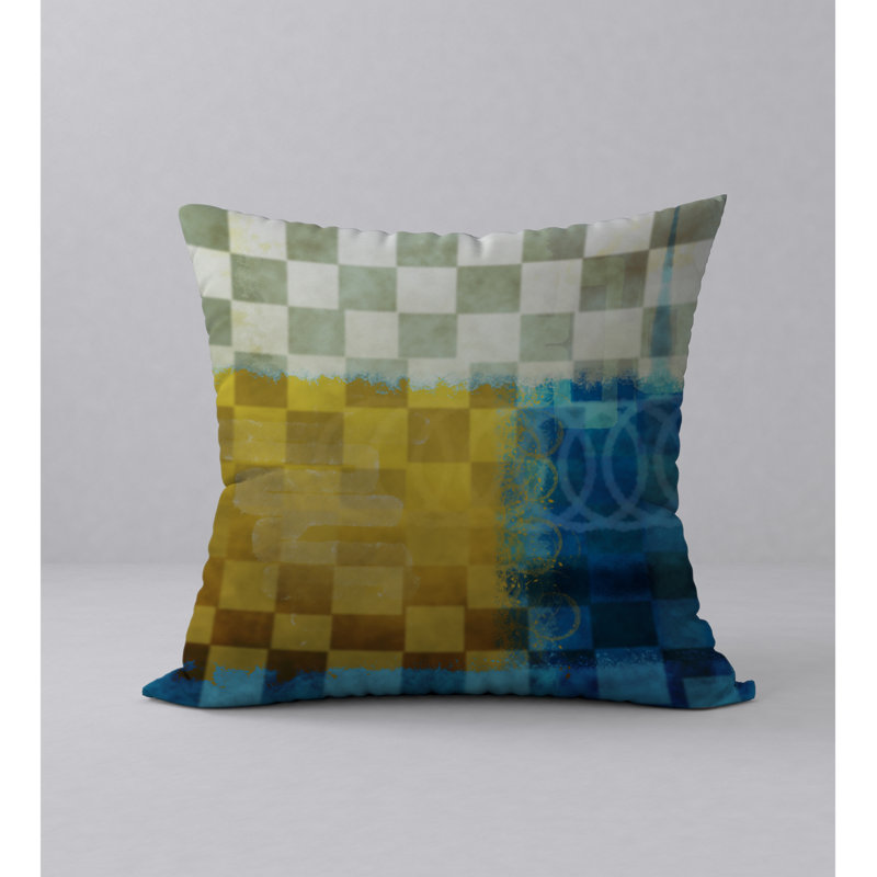 Housse de coussin carrée et insert Famous, 24" X 24"