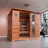 SunRay Saunas 3 - Person Indoor Bluetooth Compatible FAR Infrared Sauna in Cedar