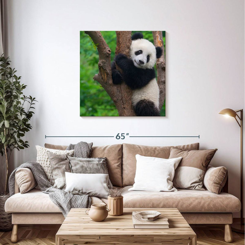 Brampt Adorable Panda, 36" H x 36" W
