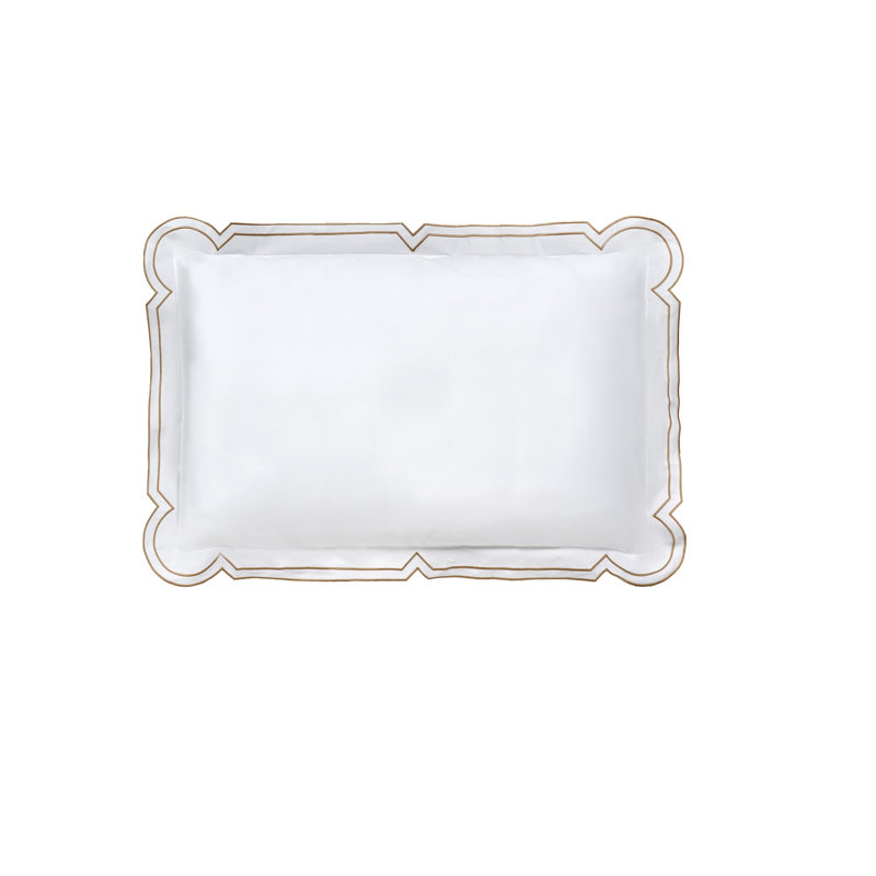 Artemide Embroidery By DEA Cotton Pillow Sham, King