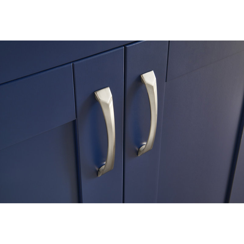 Cairo Arch Pull, Polished Chrome, 3 3/4"