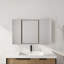 Bathroom Mirror Cabinet with Storage Combination