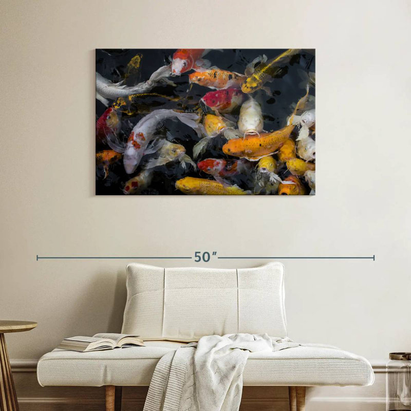 Abundant Koi Fish