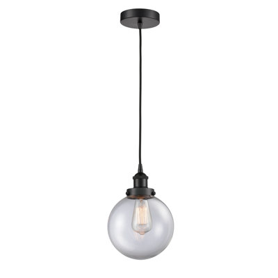 Luminaire suspendu simple à 1 lumière Frederick