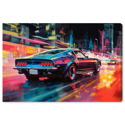 Notoriart Classic Night Drive Gallery Car 1 Piece, Gallery