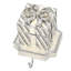 Holiday Gift Box Stocking Holder-34417654