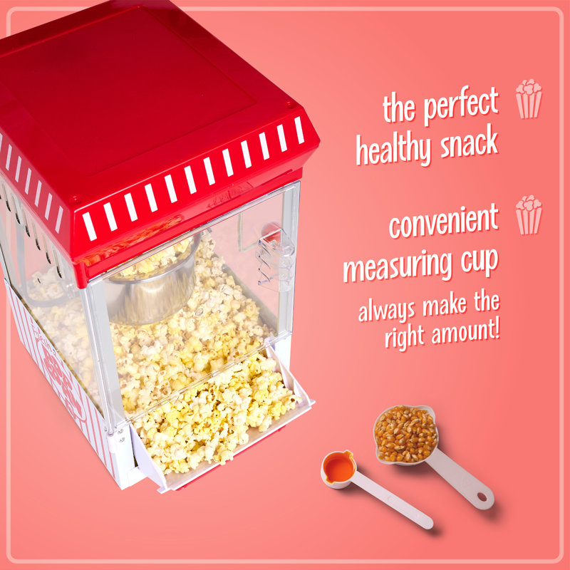 Nostalgia 2.5oz Kettle Tabletop Popcorn Machine