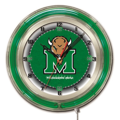 Horloge néon de 19 po NCAA