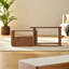 Table basse de salon en bois massif-106295125