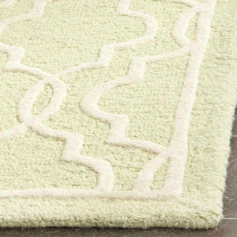 Malaki Geometric Wool Hand Woven 91cm X 152cm Area Rug