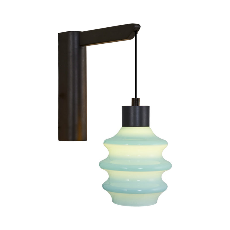 Lampe murale Leon, Bleu