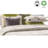 Citronelle Organic Sateen Abstract