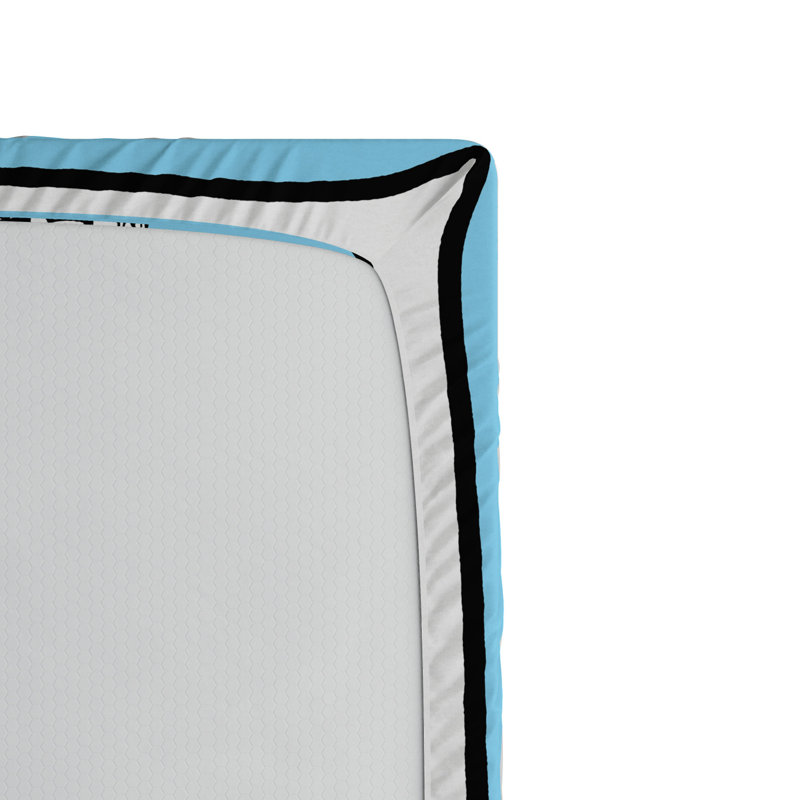 Drap-housse à motifs en microfibre, Drap-housse pour lit double