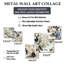 Nikita - ensemble d'art mural floral de 5