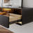 62.9" Black Floating TV Stand