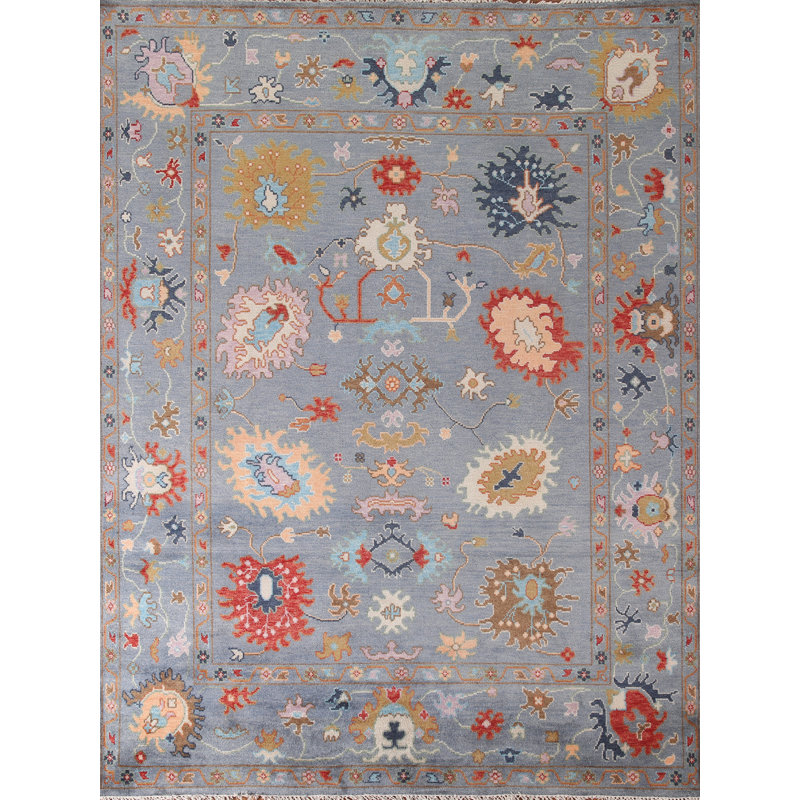 Tapis oriental All-Over Oushak 8 x 10
